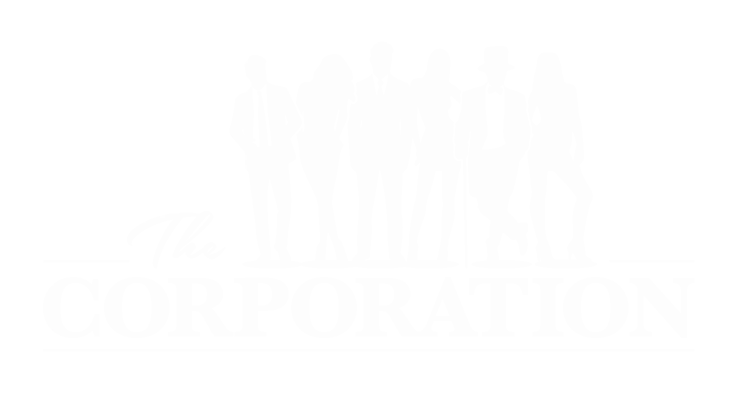 The Corporation-Logowhite long